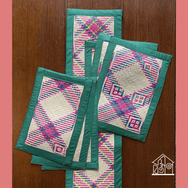 Shitol Pati Table Runner+Mat - Image 2