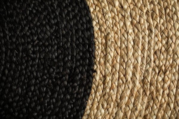 Black Moon Jute Rug - Image 2