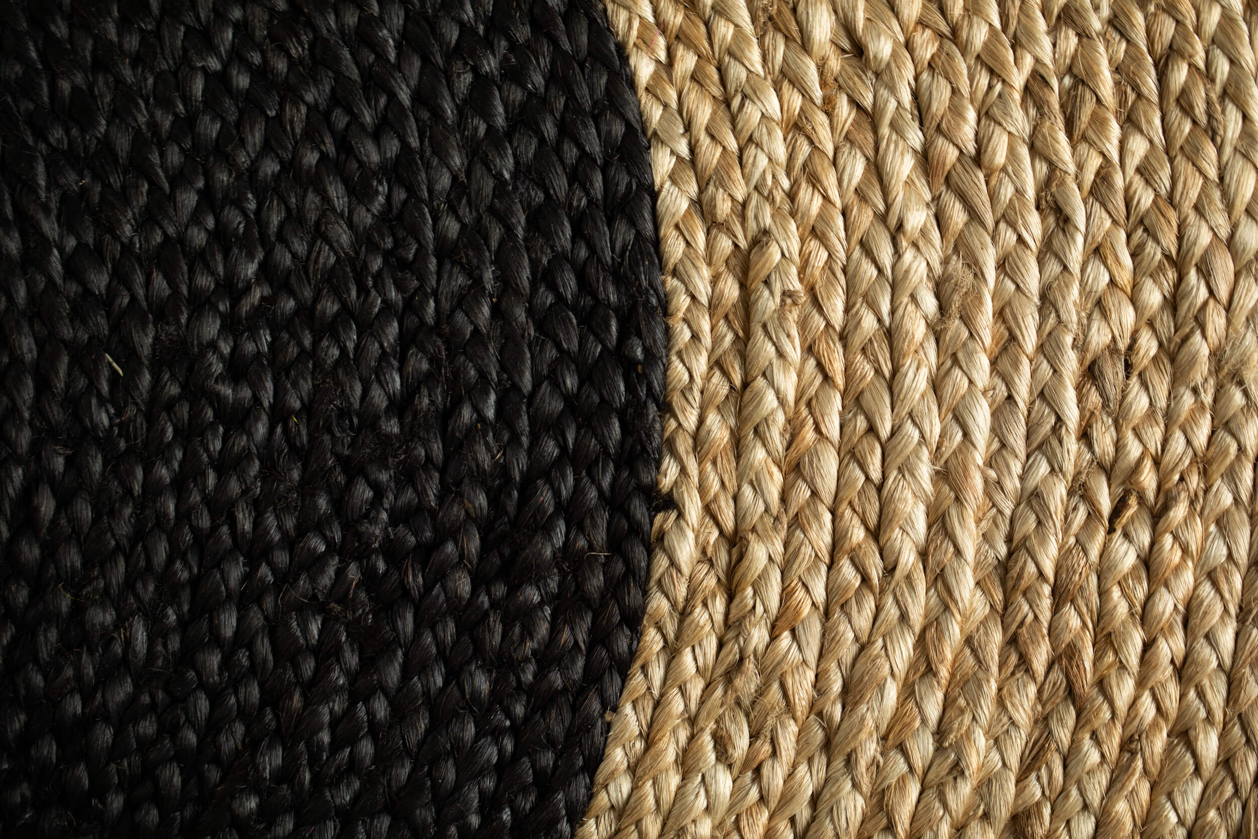 Black Moon Jute Rug - Image 2