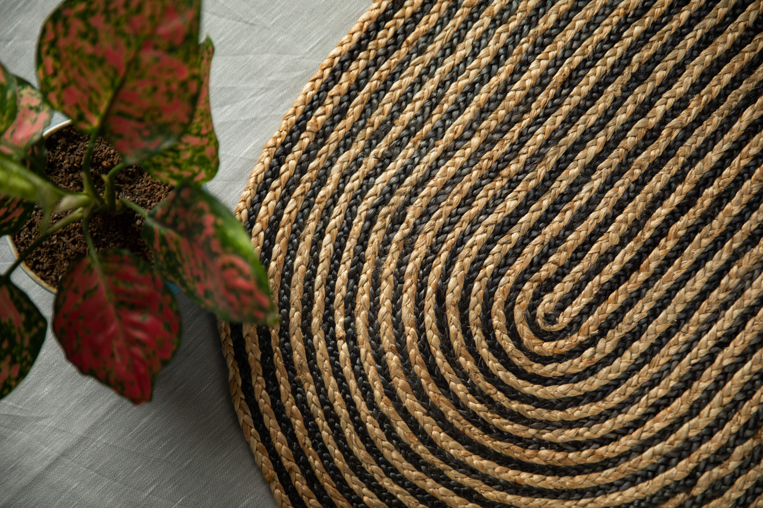 Spiral Jute Rug (oval) - Image 3