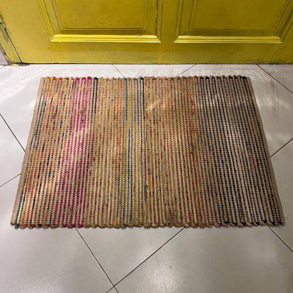 Jute-sharee door mat - Image 2