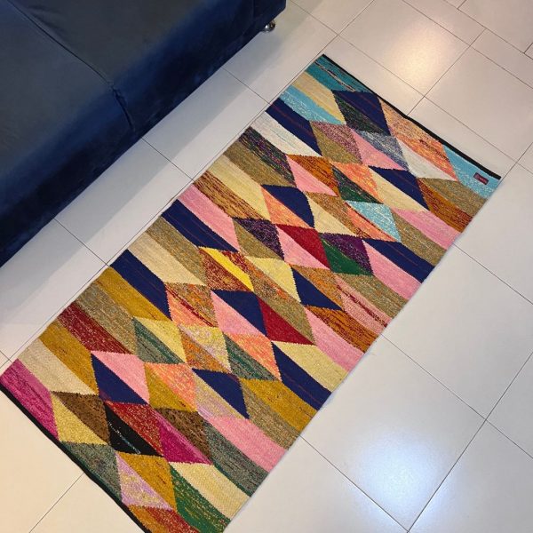 Moroccan Style Handwoven Rug - Image 4